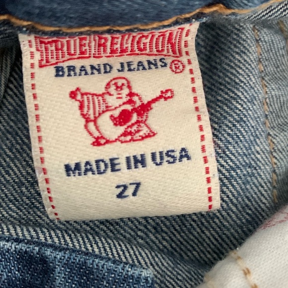 Y2K True Religion Riley boyfriend shorts - made in USA - 27 - Picture 5 of 8